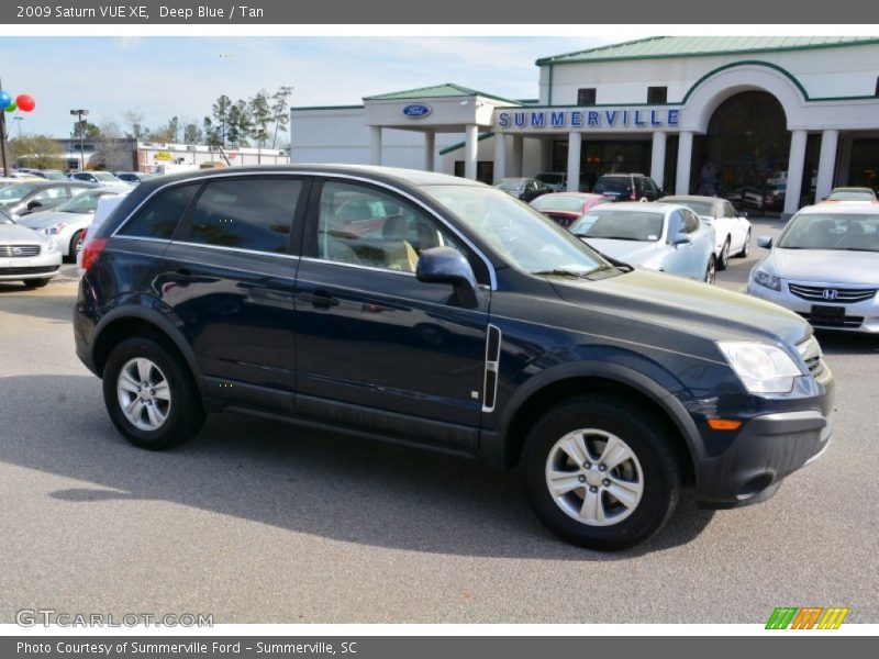 Deep Blue / Tan 2009 Saturn VUE XE