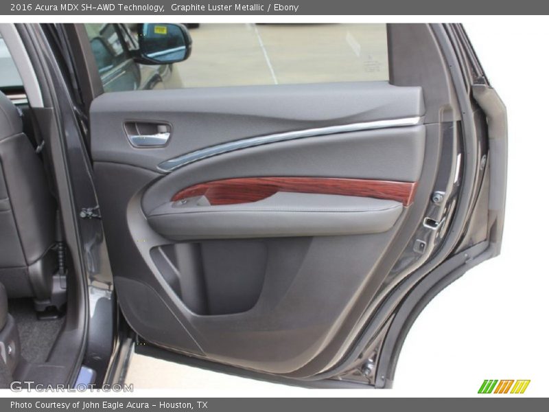 Graphite Luster Metallic / Ebony 2016 Acura MDX SH-AWD Technology