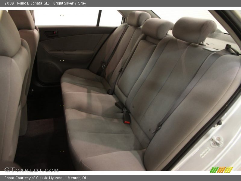 Bright Silver / Gray 2009 Hyundai Sonata GLS