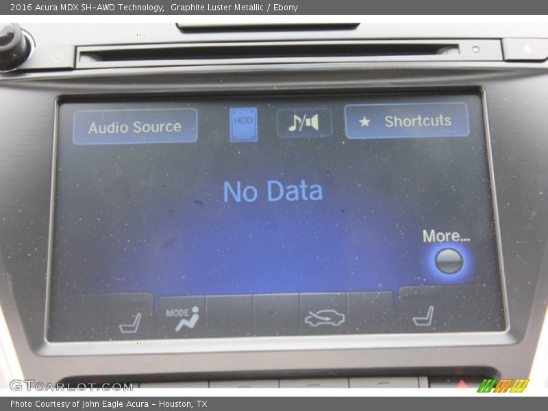 Graphite Luster Metallic / Ebony 2016 Acura MDX SH-AWD Technology