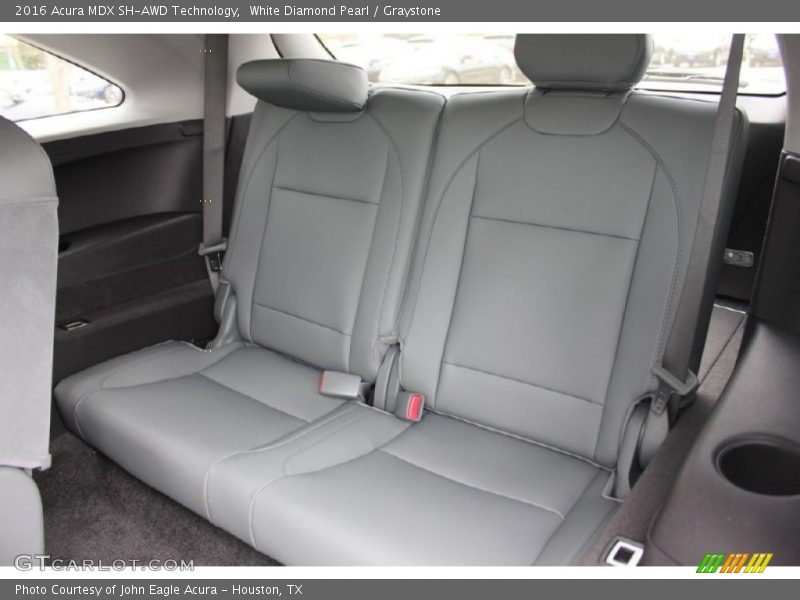 White Diamond Pearl / Graystone 2016 Acura MDX SH-AWD Technology