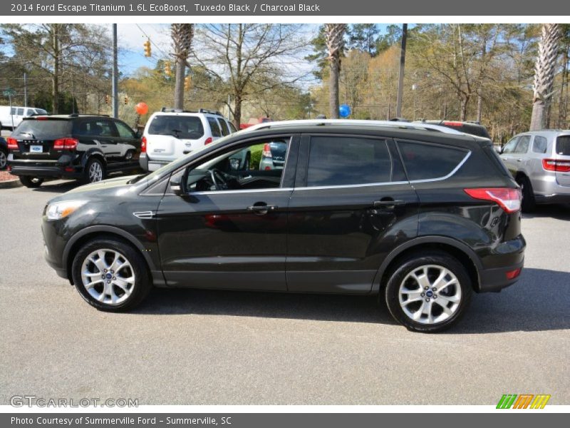 Tuxedo Black / Charcoal Black 2014 Ford Escape Titanium 1.6L EcoBoost