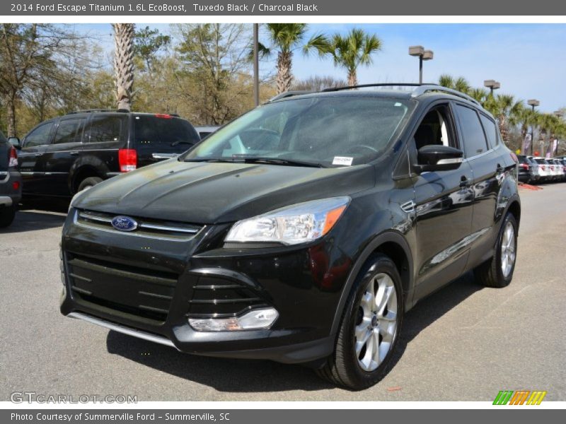 Tuxedo Black / Charcoal Black 2014 Ford Escape Titanium 1.6L EcoBoost