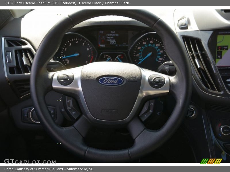Tuxedo Black / Charcoal Black 2014 Ford Escape Titanium 1.6L EcoBoost