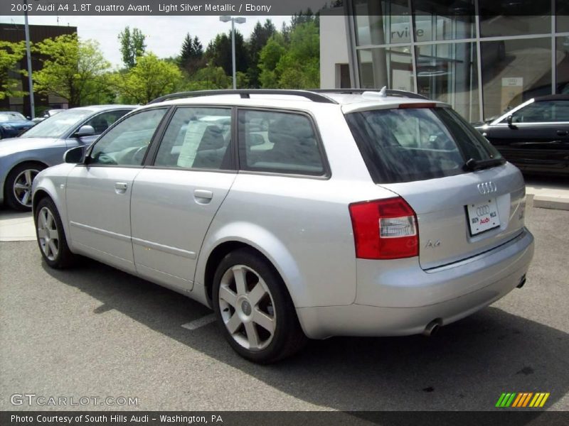 Light Silver Metallic / Ebony 2005 Audi A4 1.8T quattro Avant