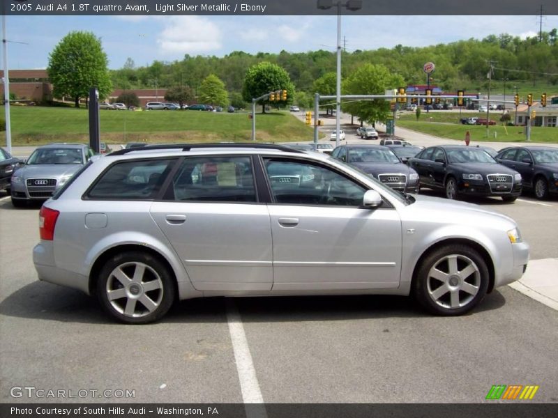 Light Silver Metallic / Ebony 2005 Audi A4 1.8T quattro Avant