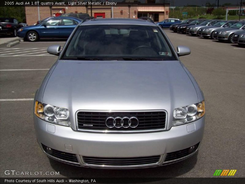 Light Silver Metallic / Ebony 2005 Audi A4 1.8T quattro Avant