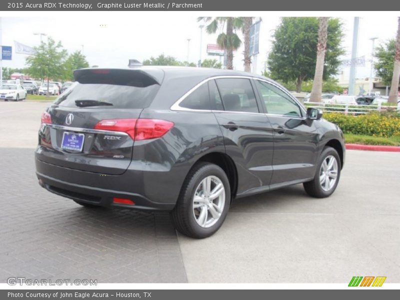 Graphite Luster Metallic / Parchment 2015 Acura RDX Technology