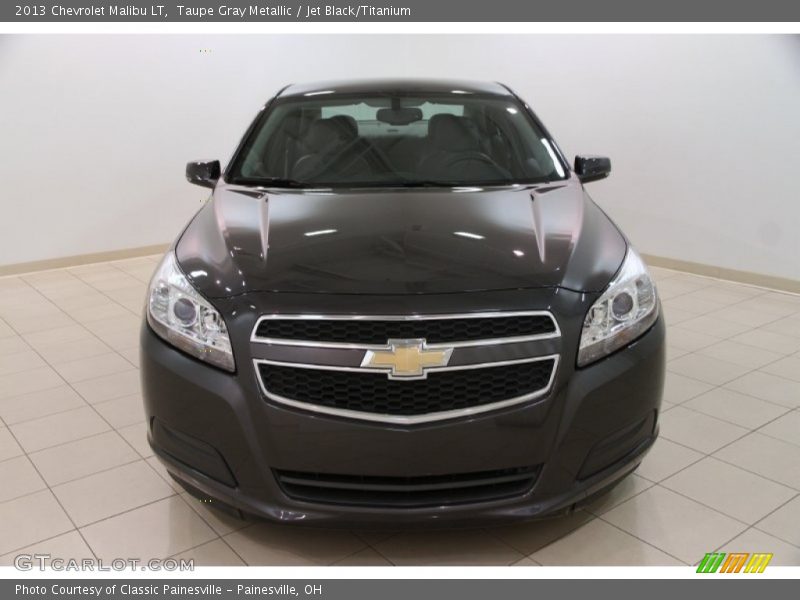 Taupe Gray Metallic / Jet Black/Titanium 2013 Chevrolet Malibu LT