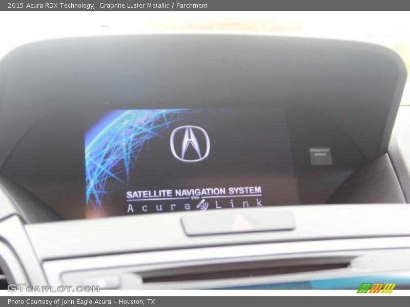 Graphite Luster Metallic / Parchment 2015 Acura RDX Technology