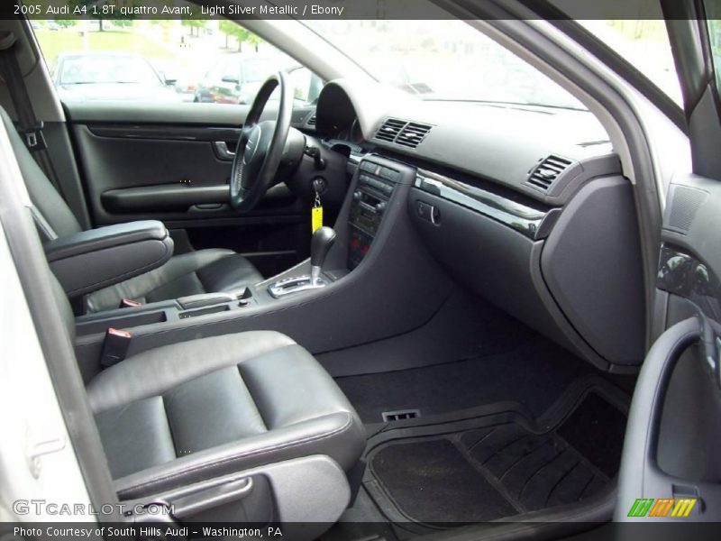 Light Silver Metallic / Ebony 2005 Audi A4 1.8T quattro Avant