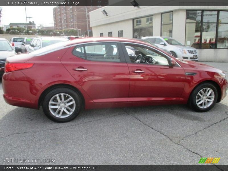 Remington Red / Beige 2013 Kia Optima LX