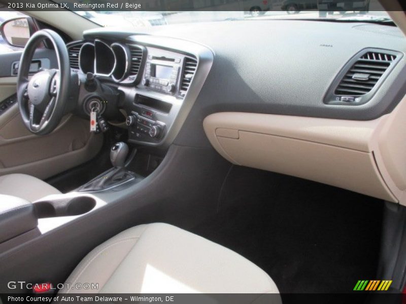 Remington Red / Beige 2013 Kia Optima LX