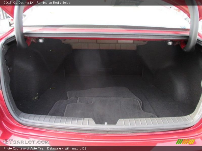 Remington Red / Beige 2013 Kia Optima LX