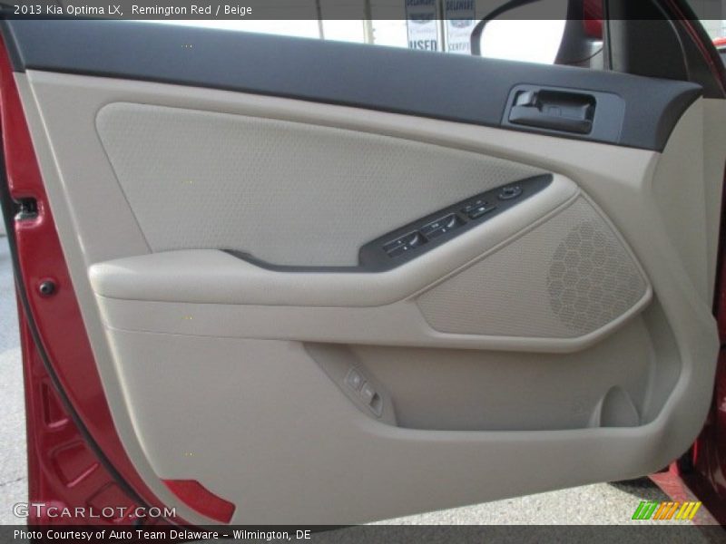 Remington Red / Beige 2013 Kia Optima LX