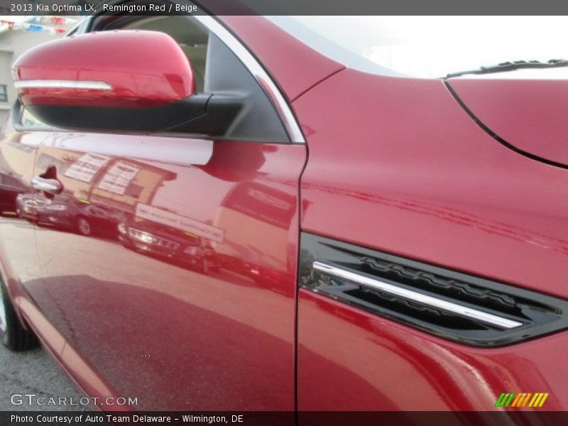 Remington Red / Beige 2013 Kia Optima LX