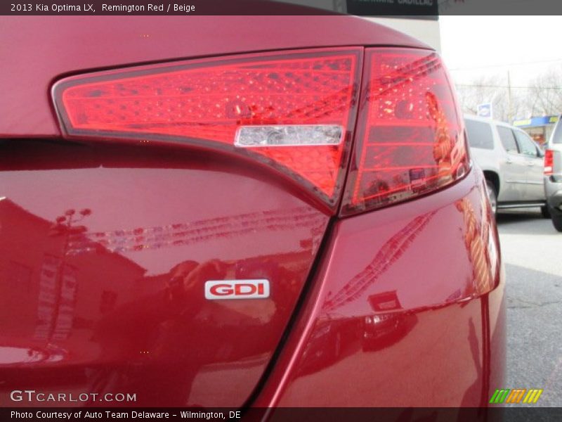 Remington Red / Beige 2013 Kia Optima LX