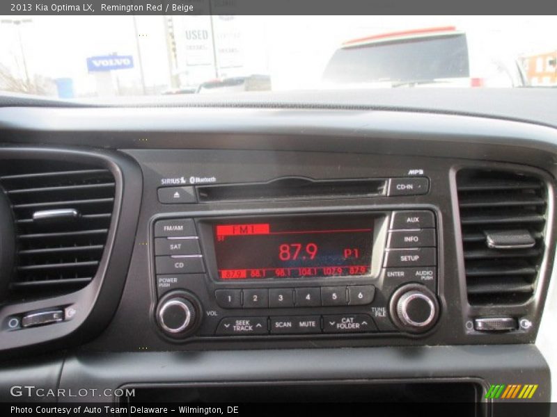 Remington Red / Beige 2013 Kia Optima LX