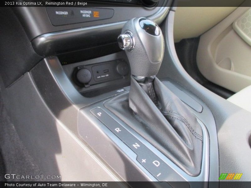 Remington Red / Beige 2013 Kia Optima LX