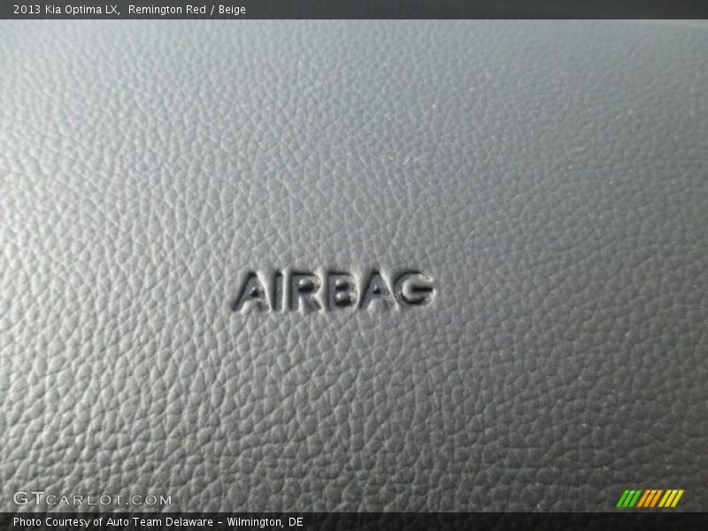 Remington Red / Beige 2013 Kia Optima LX