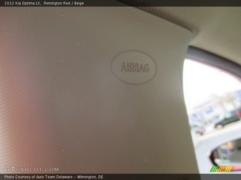Remington Red / Beige 2013 Kia Optima LX