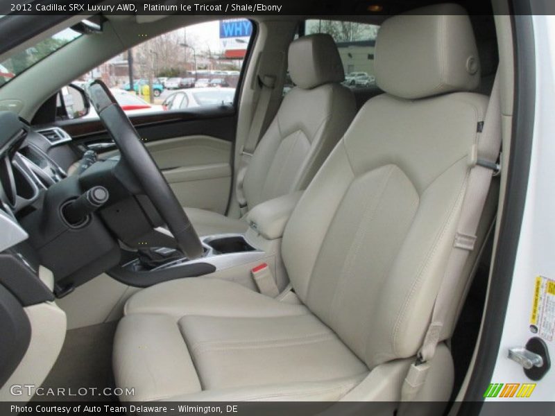 Platinum Ice Tricoat / Shale/Ebony 2012 Cadillac SRX Luxury AWD