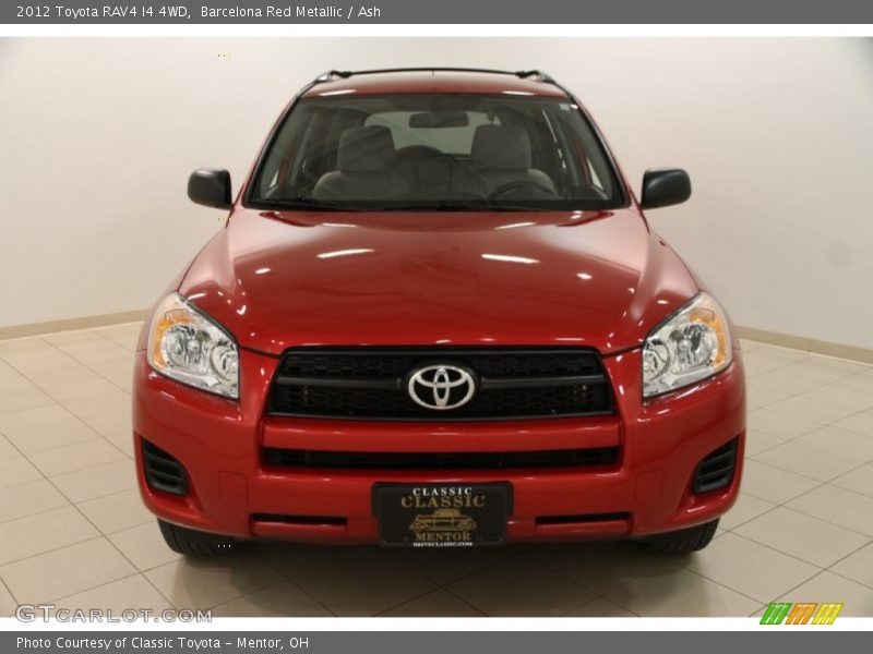 Barcelona Red Metallic / Ash 2012 Toyota RAV4 I4 4WD