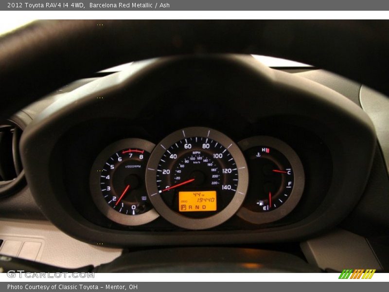 Barcelona Red Metallic / Ash 2012 Toyota RAV4 I4 4WD