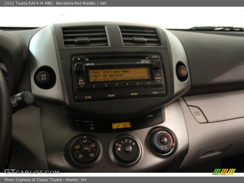Barcelona Red Metallic / Ash 2012 Toyota RAV4 I4 4WD