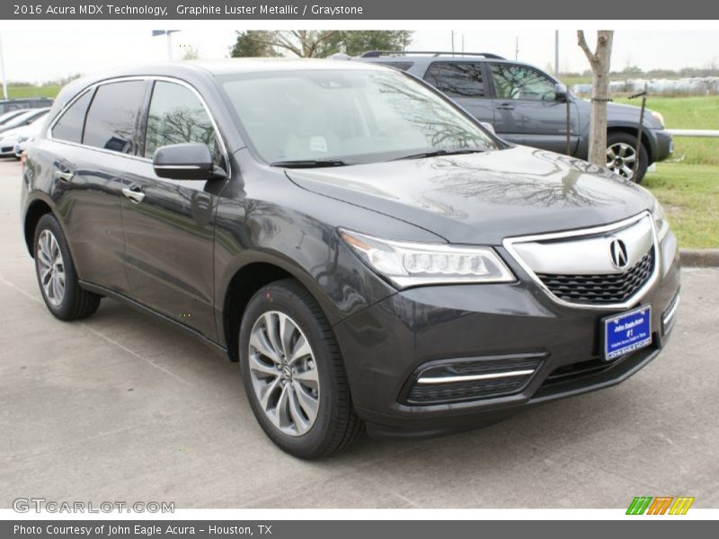 Graphite Luster Metallic / Graystone 2016 Acura MDX Technology
