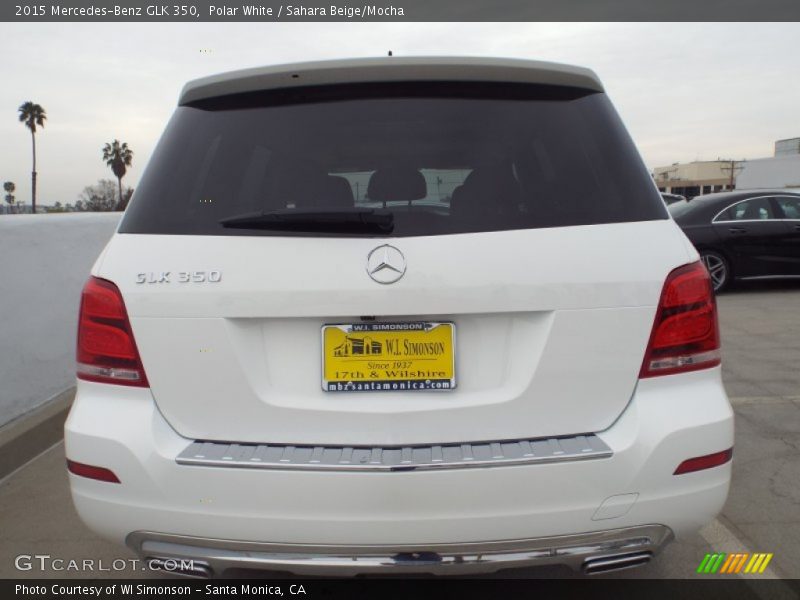 Polar White / Sahara Beige/Mocha 2015 Mercedes-Benz GLK 350