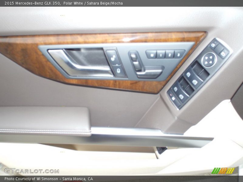 Polar White / Sahara Beige/Mocha 2015 Mercedes-Benz GLK 350