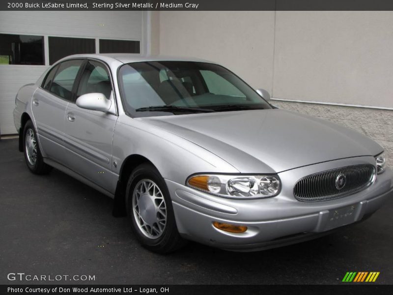 Sterling Silver Metallic / Medium Gray 2000 Buick LeSabre Limited