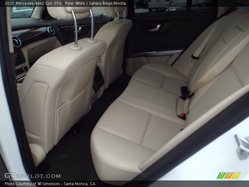 Polar White / Sahara Beige/Mocha 2015 Mercedes-Benz GLK 350