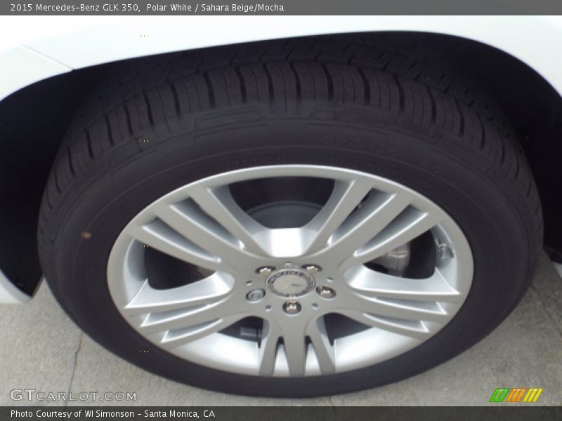Polar White / Sahara Beige/Mocha 2015 Mercedes-Benz GLK 350