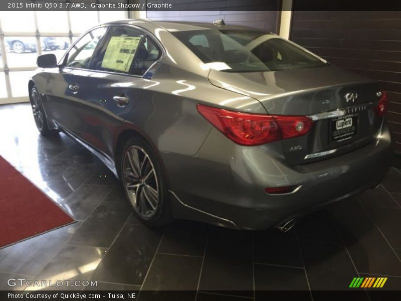 Graphite Shadow / Graphite 2015 Infiniti Q50 3.7 AWD