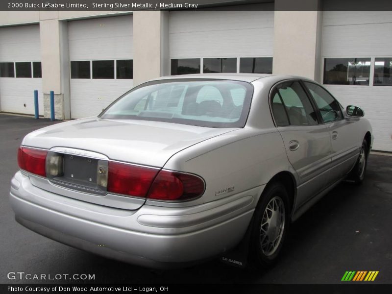 Sterling Silver Metallic / Medium Gray 2000 Buick LeSabre Limited