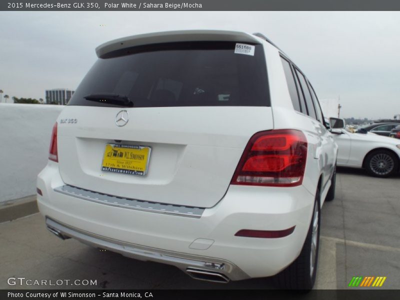 Polar White / Sahara Beige/Mocha 2015 Mercedes-Benz GLK 350