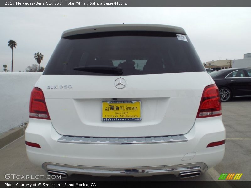 Polar White / Sahara Beige/Mocha 2015 Mercedes-Benz GLK 350