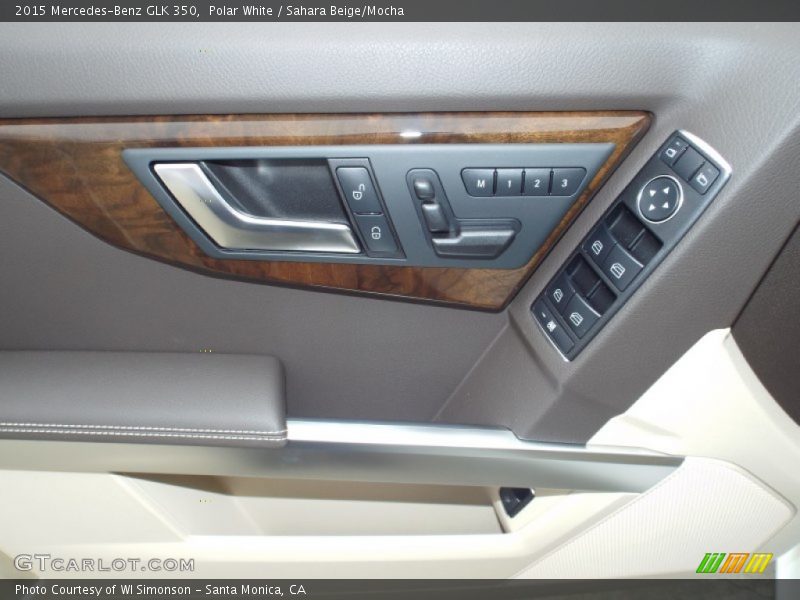 Polar White / Sahara Beige/Mocha 2015 Mercedes-Benz GLK 350