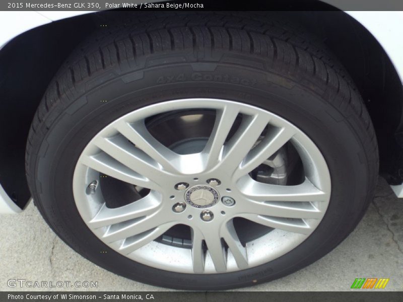 Polar White / Sahara Beige/Mocha 2015 Mercedes-Benz GLK 350