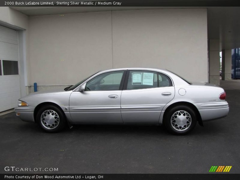 Sterling Silver Metallic / Medium Gray 2000 Buick LeSabre Limited