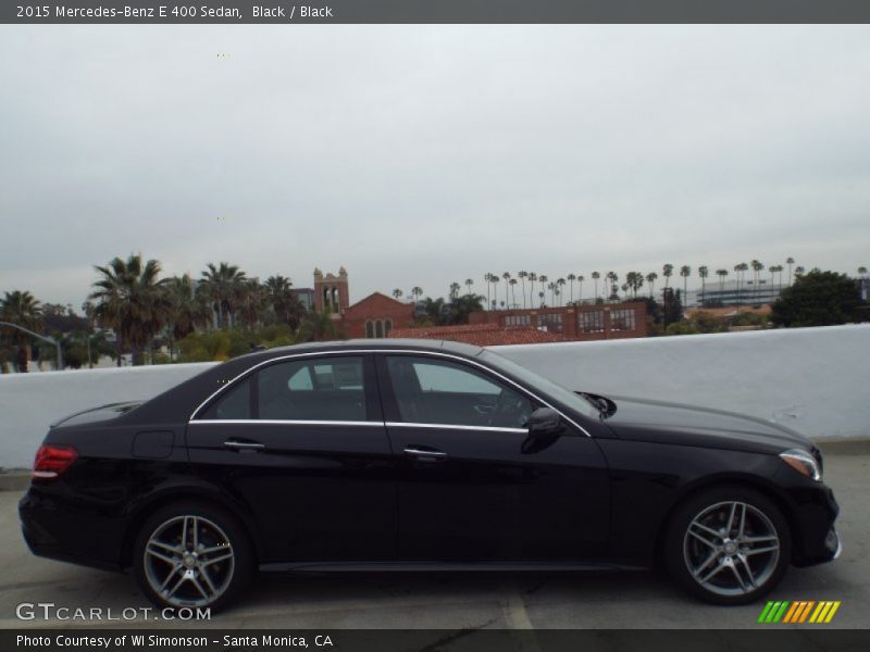 Black / Black 2015 Mercedes-Benz E 400 Sedan