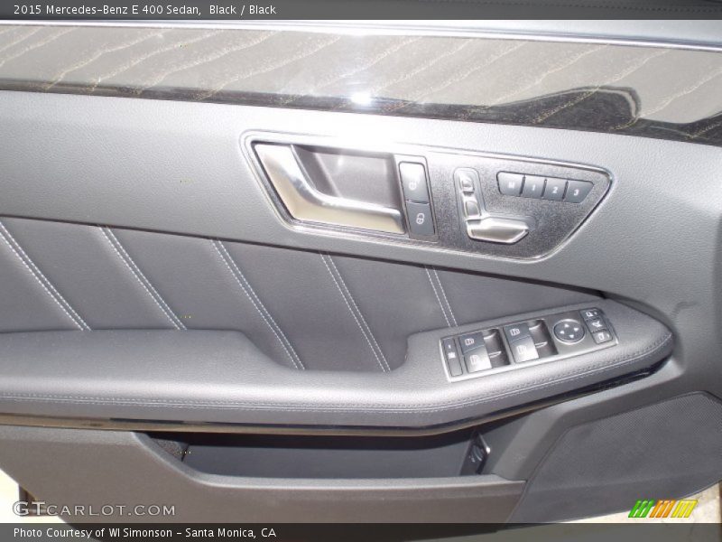 Black / Black 2015 Mercedes-Benz E 400 Sedan