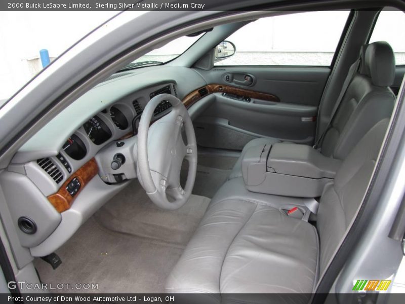 Sterling Silver Metallic / Medium Gray 2000 Buick LeSabre Limited