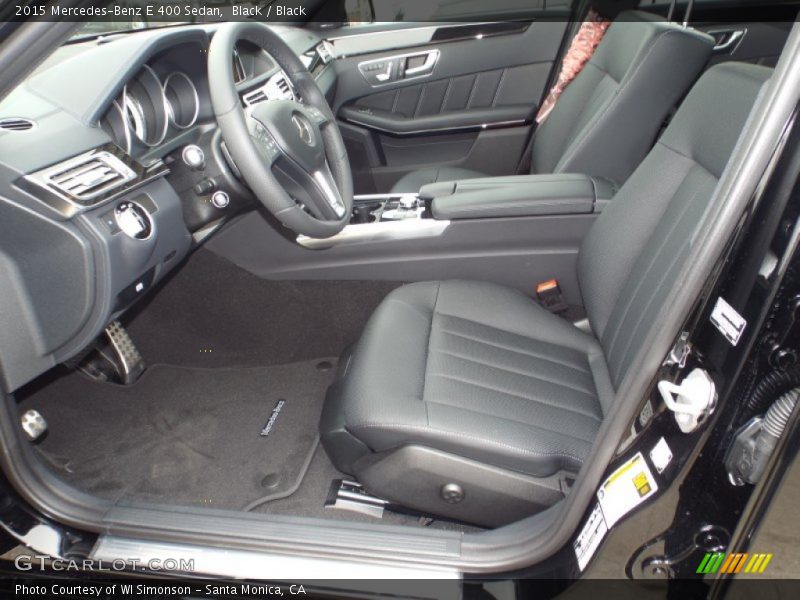 Black / Black 2015 Mercedes-Benz E 400 Sedan