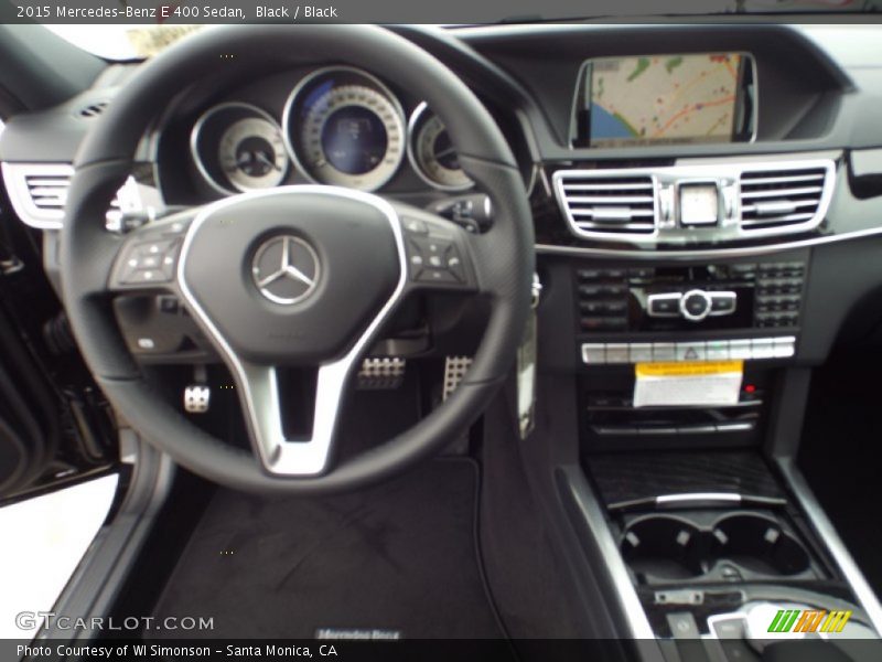 Black / Black 2015 Mercedes-Benz E 400 Sedan