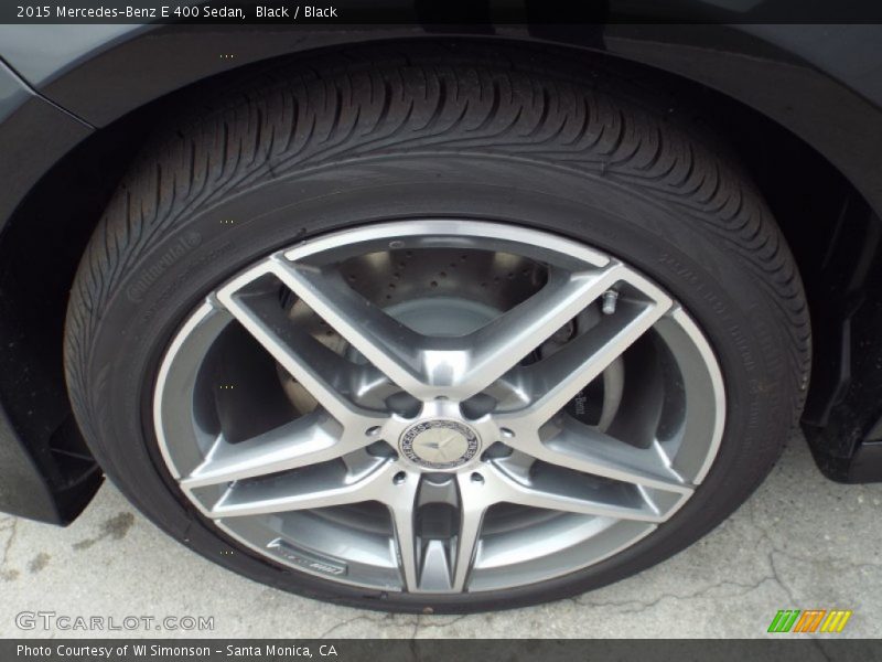 Black / Black 2015 Mercedes-Benz E 400 Sedan