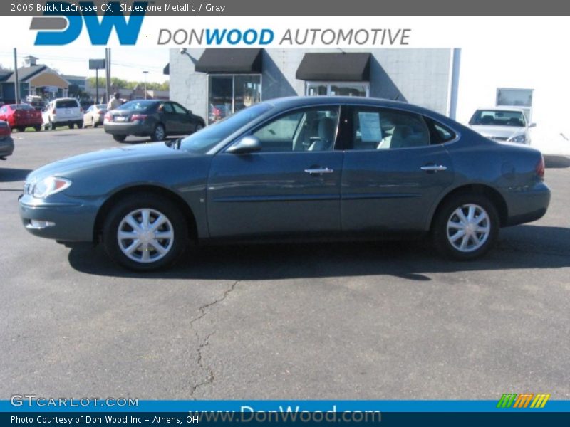 Slatestone Metallic / Gray 2006 Buick LaCrosse CX