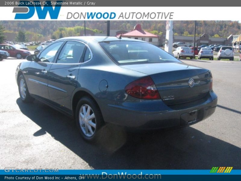 Slatestone Metallic / Gray 2006 Buick LaCrosse CX